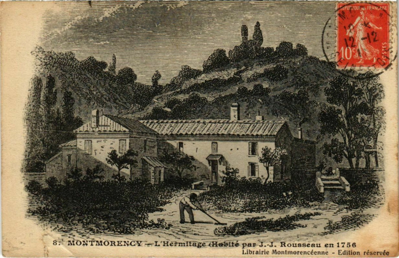 Carte postale ancienne Montmorency - L'Hermitage à Montmorency