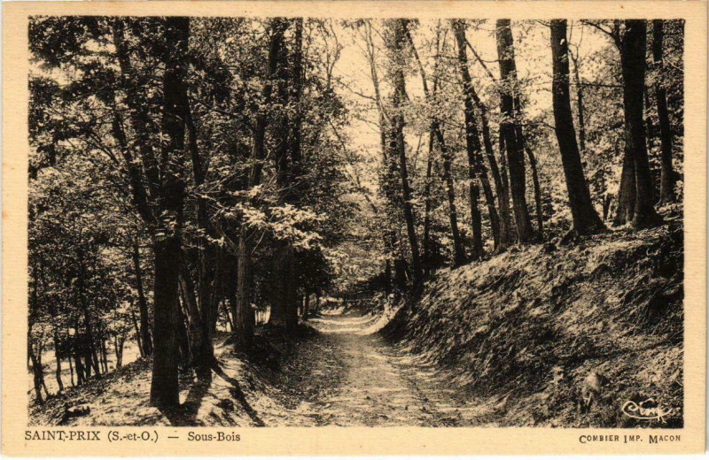 Carte postale ancienne Saint-Prix --sous-Bois à Saint-Prix
