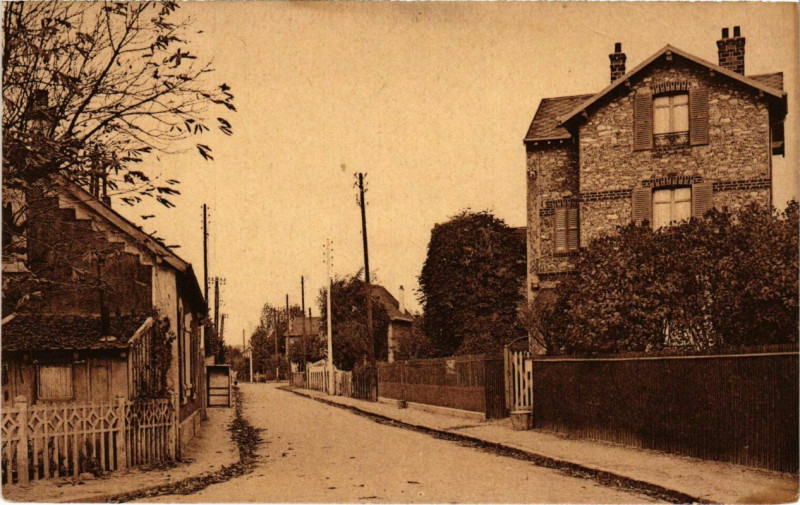 Carte postale ancienne Ermont - Boulevard Pasteur à Ermont