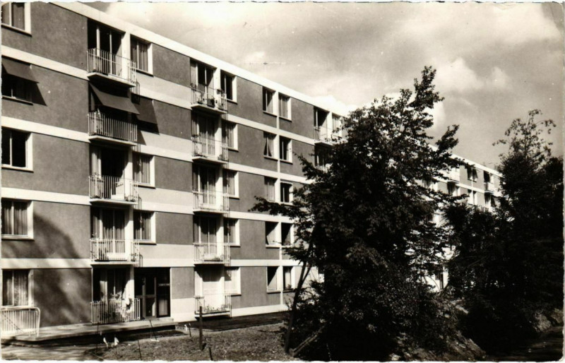 Carte postale ancienne Residence du Parc de Franconville - Square de l'Etang à Franconville