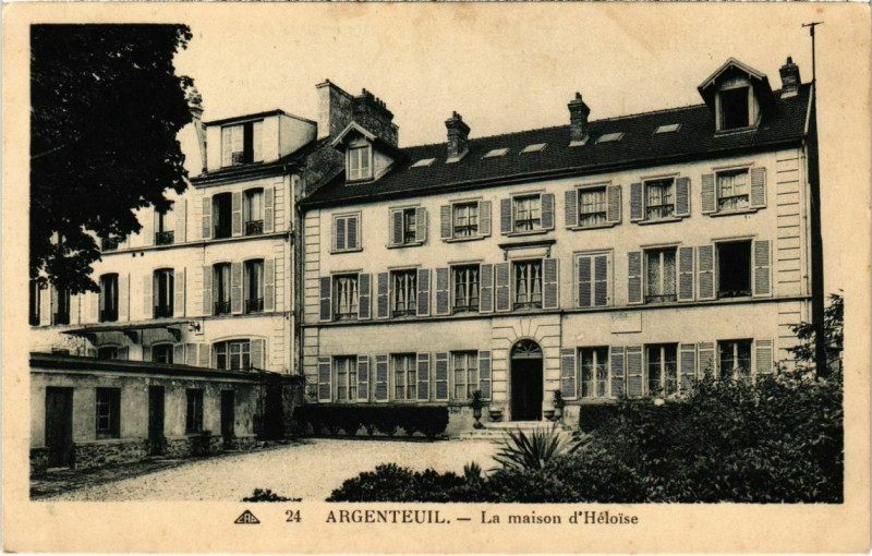 Carte postale ancienne Argenteuil - La Maison d'Heloise à Argenteuil