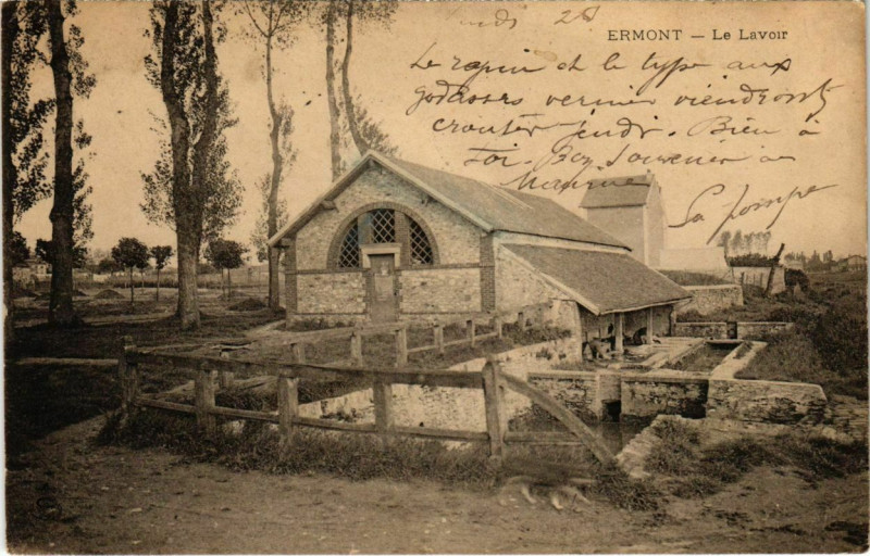 Carte postale ancienne Ermont - Le Lavour à Ermont