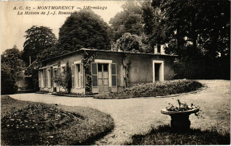 Carte postale ancienne Montmorency - L'Ermitage à Montmorency