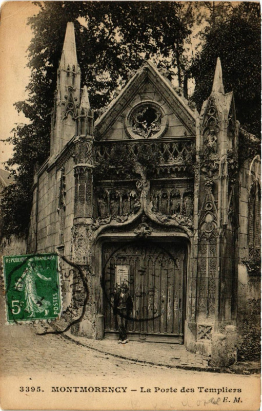 Carte postale ancienne Montmorency - La Porte des Tempiters à Montmorency