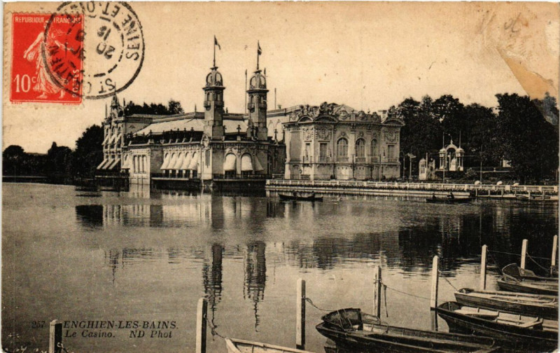 Carte postale ancienne Enghien-les-Bains - Le Casino à Enghien-les-Bains