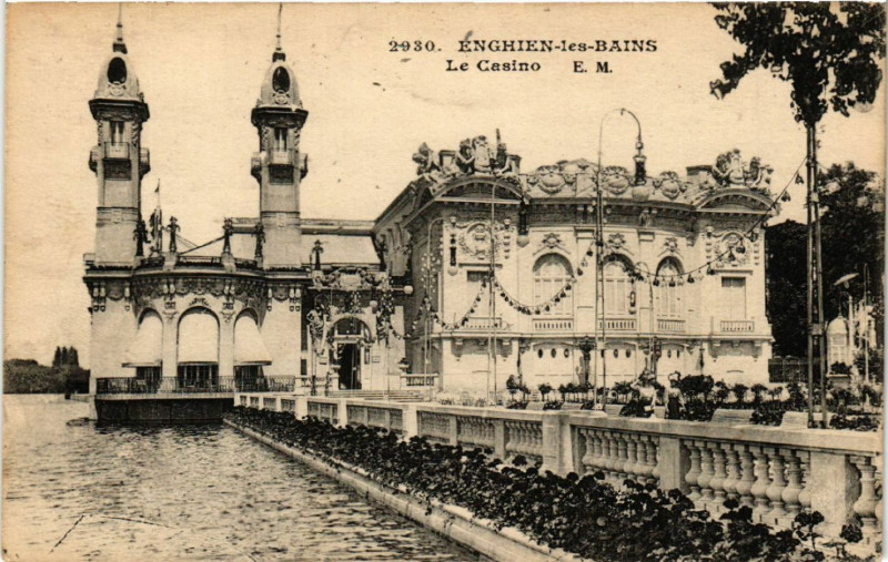 Carte postale ancienne Enghien-les-Bains - Le Casino à Enghien-les-Bains