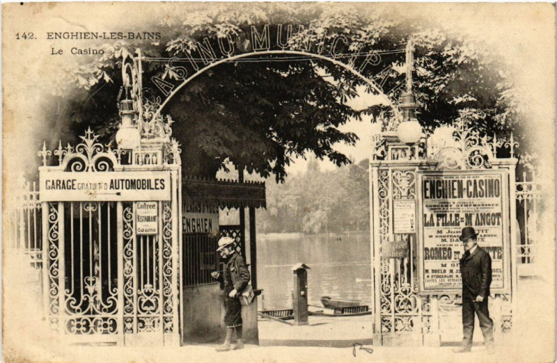 Carte postale ancienne Enghien-les-Bains - Le Casino à Enghien-les-Bains