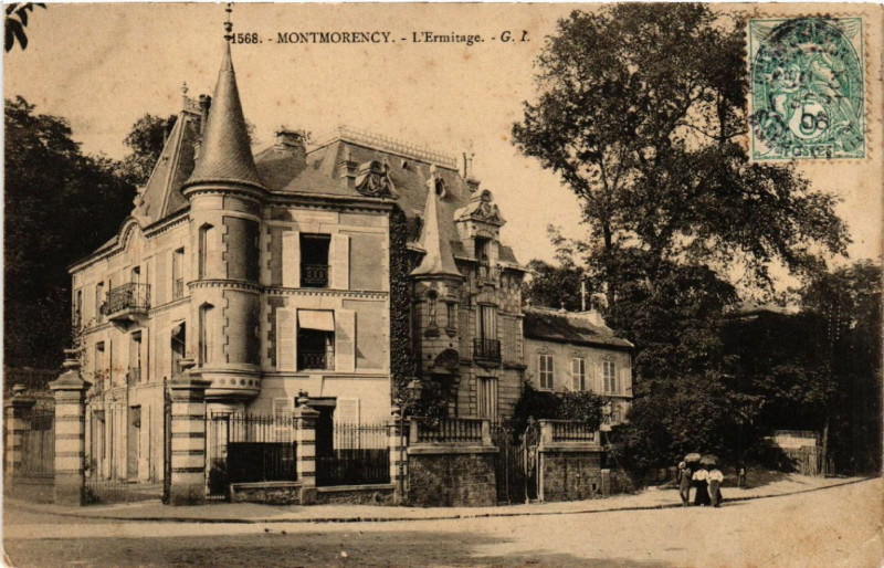 Carte postale ancienne Montmorency - L'Ermitage à Montmorency
