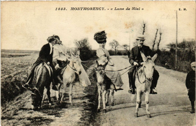 Carte postale ancienne Montmorency - Lane de Miel à Montmorency