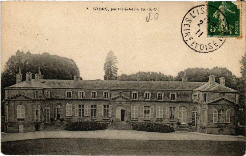 Carte postale ancienne Stors, par l'Isle-Adam (S.-&-O.) à L'Isle-Adam