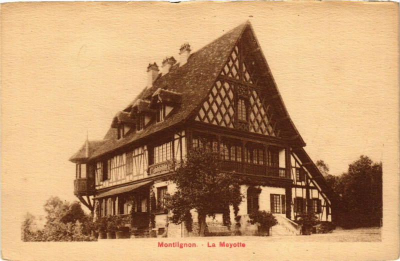 Carte postale ancienne Montlignon - La Meyotte à Montlignon