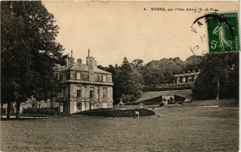 Carte postale ancienne Stors - par l'Isle-Adam à L'Isle-Adam