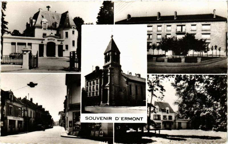 Carte postale ancienne Ermont - Scenes à Ermont