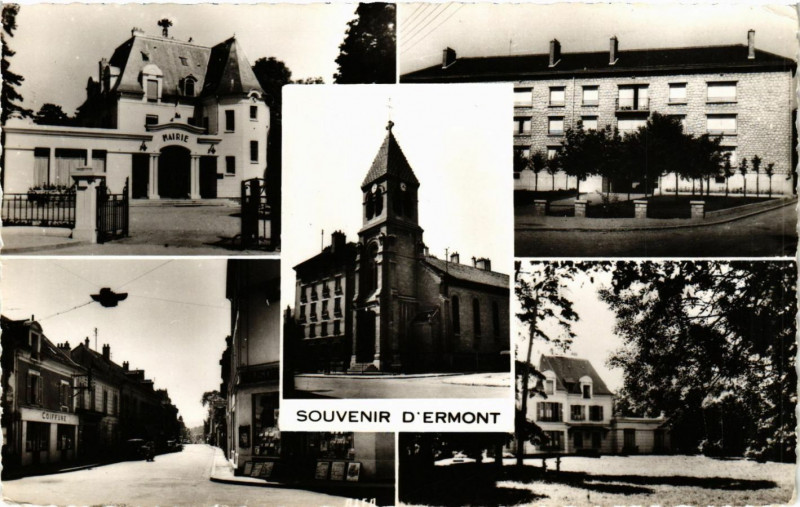 Carte postale ancienne Ermont - Scenes à Ermont