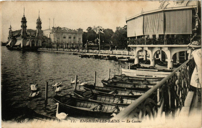 Carte postale ancienne Enghien-les-Bains - Le Casino à Enghien-les-Bains