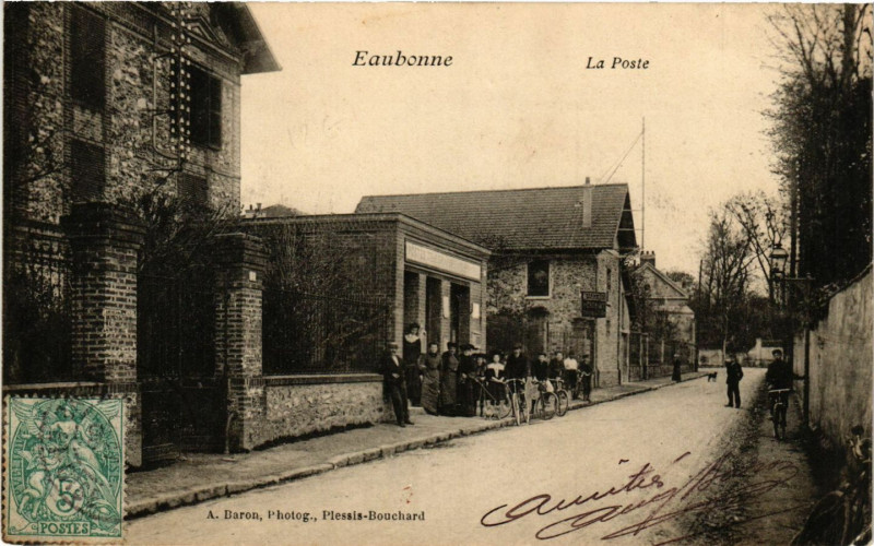 Carte postale ancienne Eaubonne - La Poste à Eaubonne
