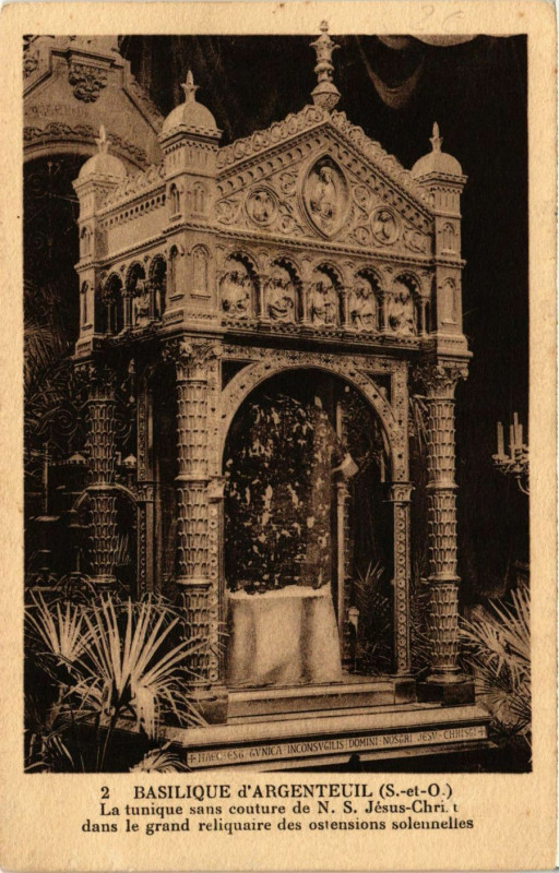 Carte postale ancienne Argenteuil - Basilique d'Argenteuil à Argenteuil