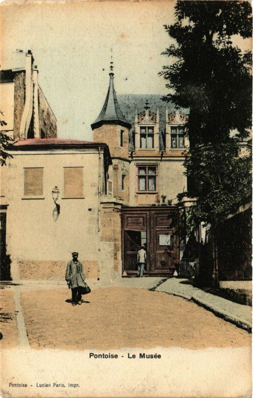 Carte postale ancienne Pontoise  - Le Musée à Pontoise