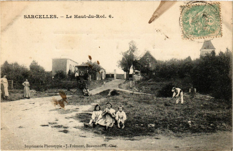 Carte postale ancienne Sarcelles - Le Haut-du-Roi à Sarcelles