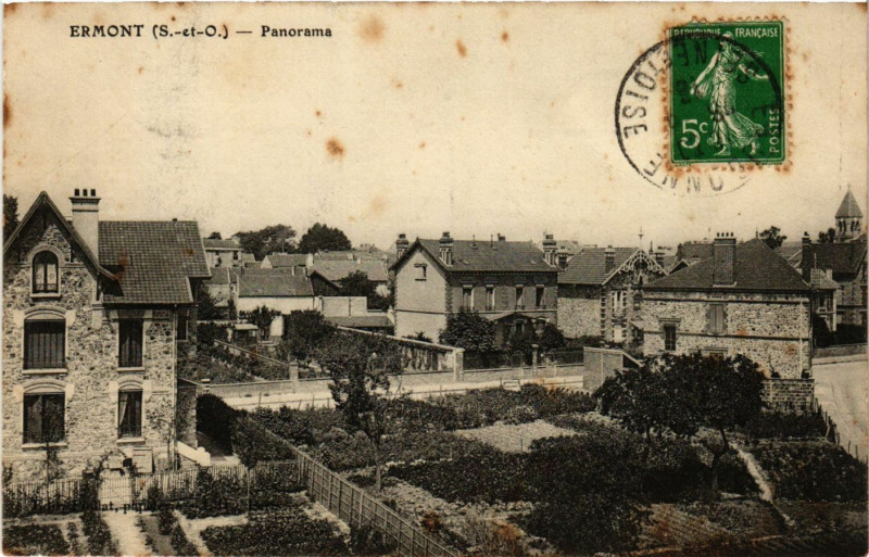 Carte postale ancienne Ermont  (S.-et-O.) - Panorama à Ermont