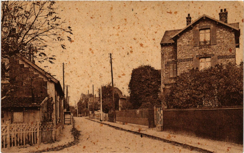 Carte postale ancienne Ermont (S.-et-O.) -Boulevard Pasteur à Ermont