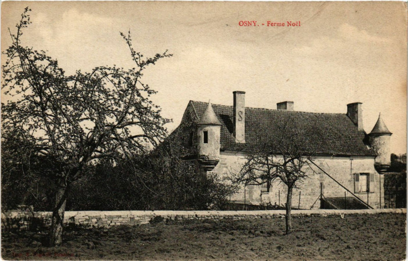 Carte postale ancienne Osny - Ferme Noél à Osny