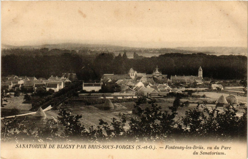 Carte postale ancienne Sanatorium de Bligny par Brus-sous-Forges (S.-et-O.) -Fontenay-les- à Us