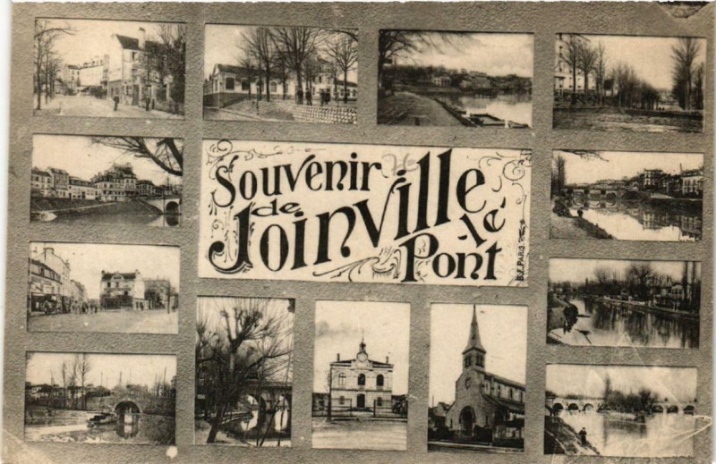 Carte postale ancienne Souvenir de Joinville-le-Pont à Joinville-le-Pont