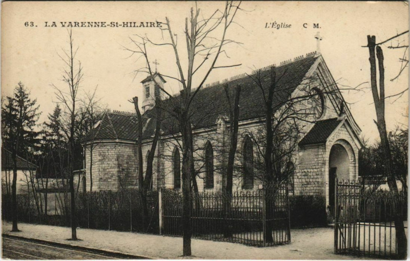 Carte postale ancienne La Varenne Saint-Hilaire