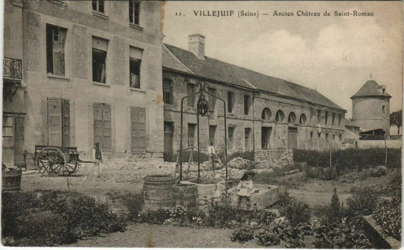 Carte postale ancienne Villejuif Ancien Chateau à Villejuif