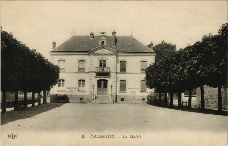 Carte postale ancienne Valenton La Mairie à Valenton