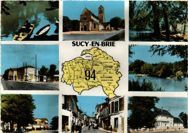 Carte postale ancienne Sucy-en-Brie à Sucy-en-Brie