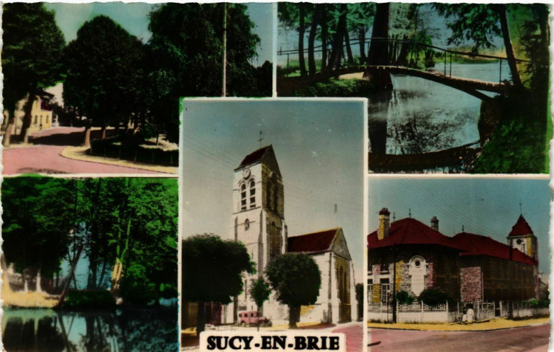 Carte postale ancienne Sucy-en-Brie à Sucy-en-Brie