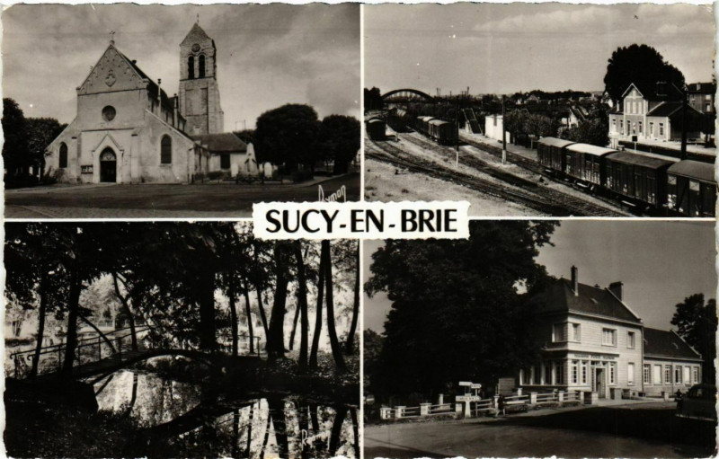 Carte postale ancienne Sucy-en-Brie à Sucy-en-Brie