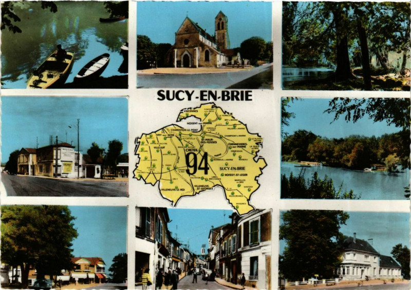Carte postale ancienne Sucy-en-Brie à Sucy-en-Brie