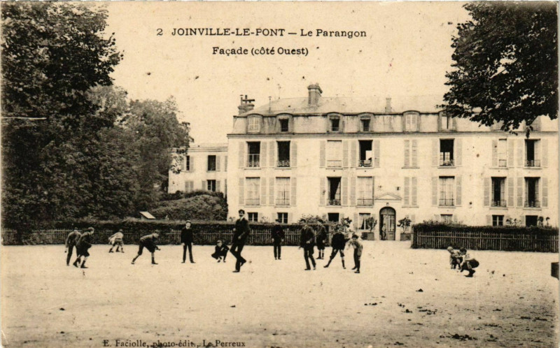 Carte postale ancienne Joinville-le-Pont Le Parangon Facade à Joinville-le-Pont