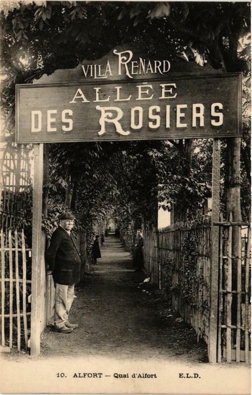 Carte postale ancienne Alfort Quai d'Alfort