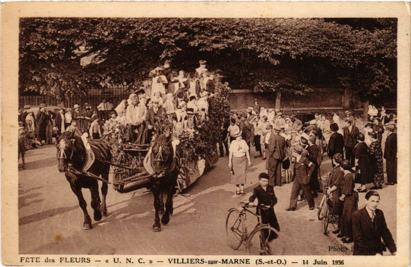 Carte postale ancienne Villers sur Marne