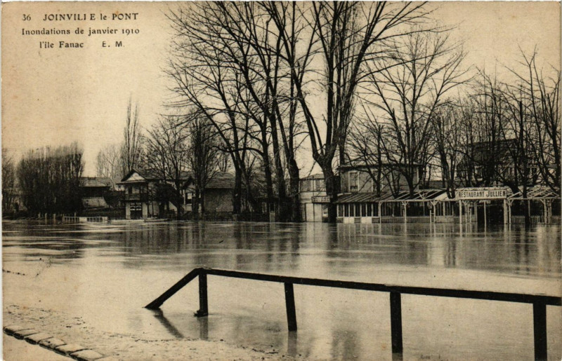 Carte postale ancienne Joinville le Pont - L'Ile Fanac à Joinville-le-Pont