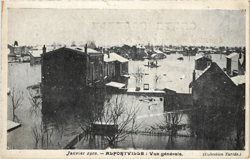Carte postale ancienne Alfrotville - Vue generale