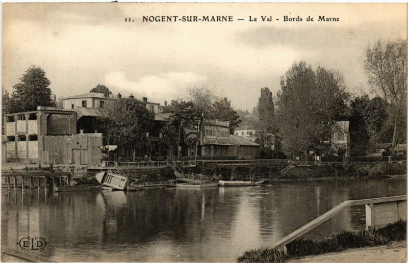 Carte postale ancienne Nogent sur Marne - Le Val à Nogent-sur-Marne