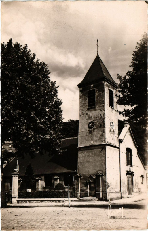 Carte postale ancienne Bry-sur-Marne - L'Eglise à Bry-sur-Marne