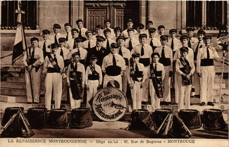 Carte postale ancienne Montrouge La Renaissance 97, Rue de Bagneux à Montrouge