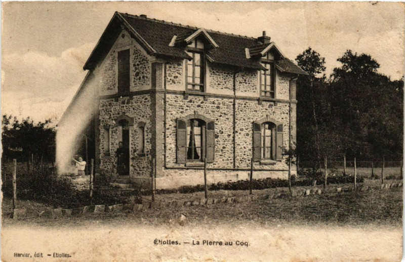 Carte postale ancienne Etoiles - La Pierre au Coq