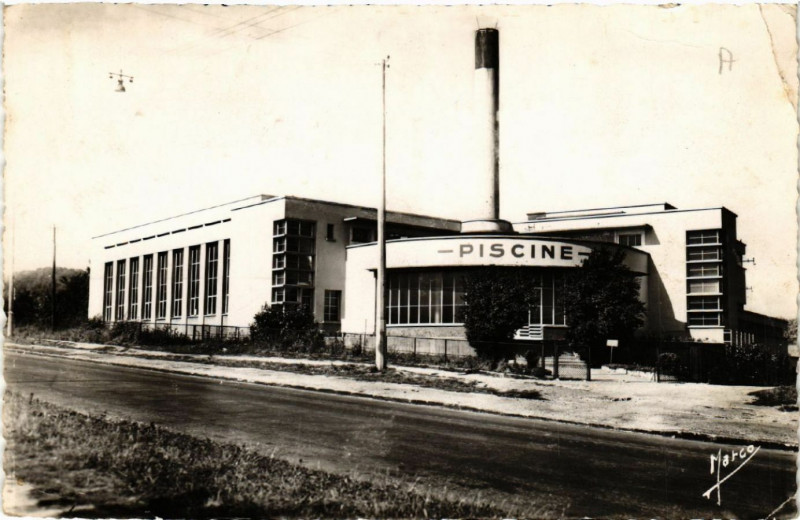 Carte postale ancienne Chatenay-Malarby (Seine) - La Piscine