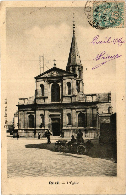 Carte postale ancienne Rueil L'Eglise