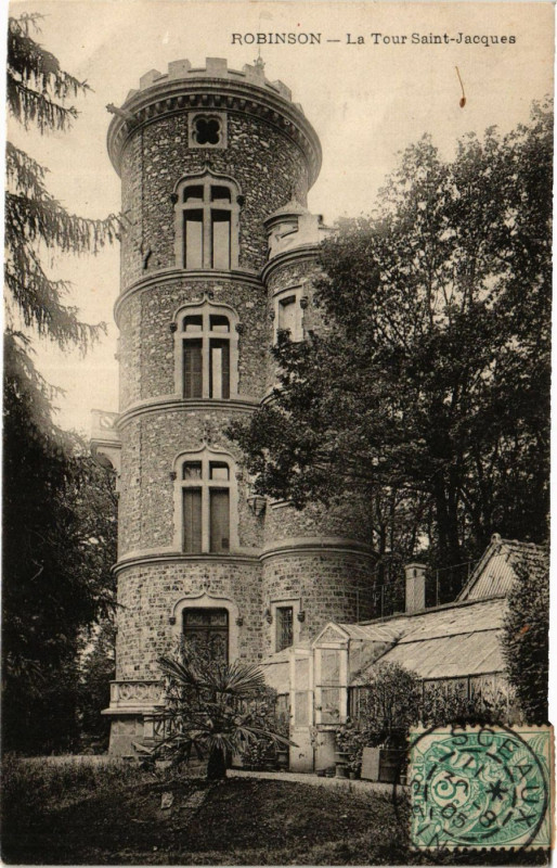 Carte postale ancienne Robinson La Tour Saint Jacques