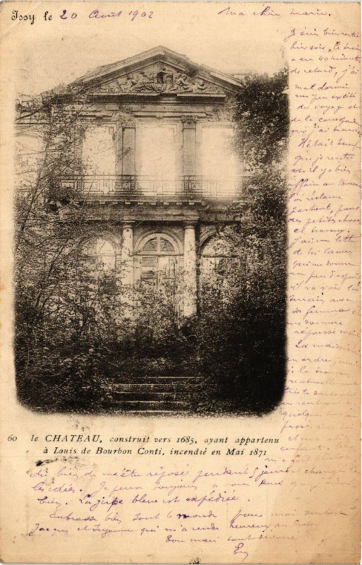 Carte postale ancienne Issy Le Chateau