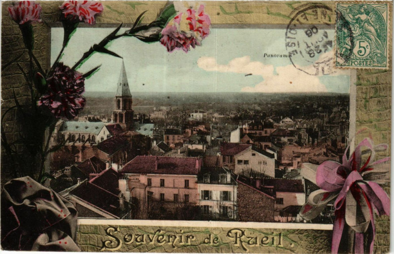 Carte postale ancienne Rueil Souvenir