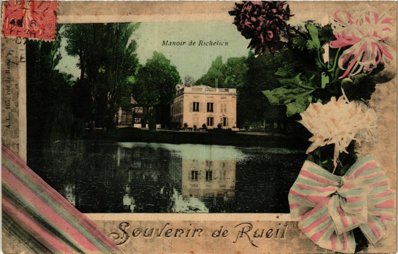 Carte postale ancienne Rueil Souvenir